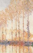 Claude Monet Peupliers an Bourd de l-Epte oil painting reproduction